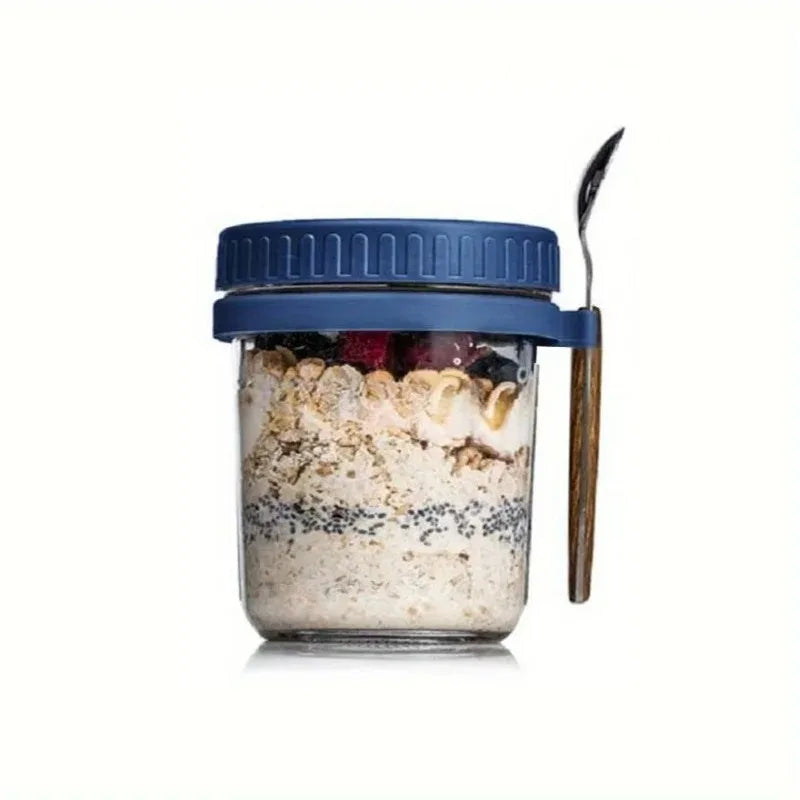 Overnight oats glas