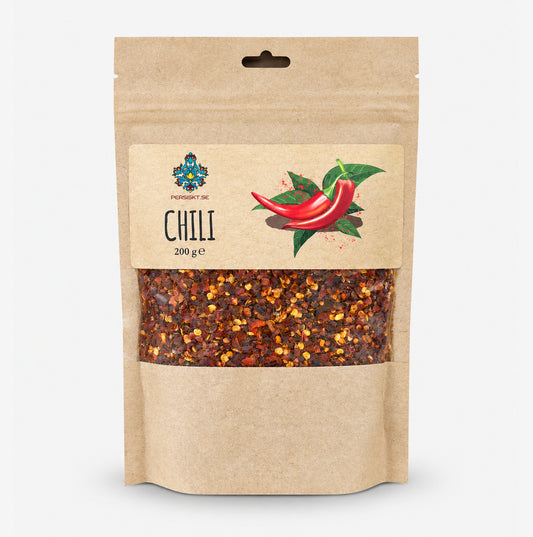 Chiliflingor 200 g i kraftpåse