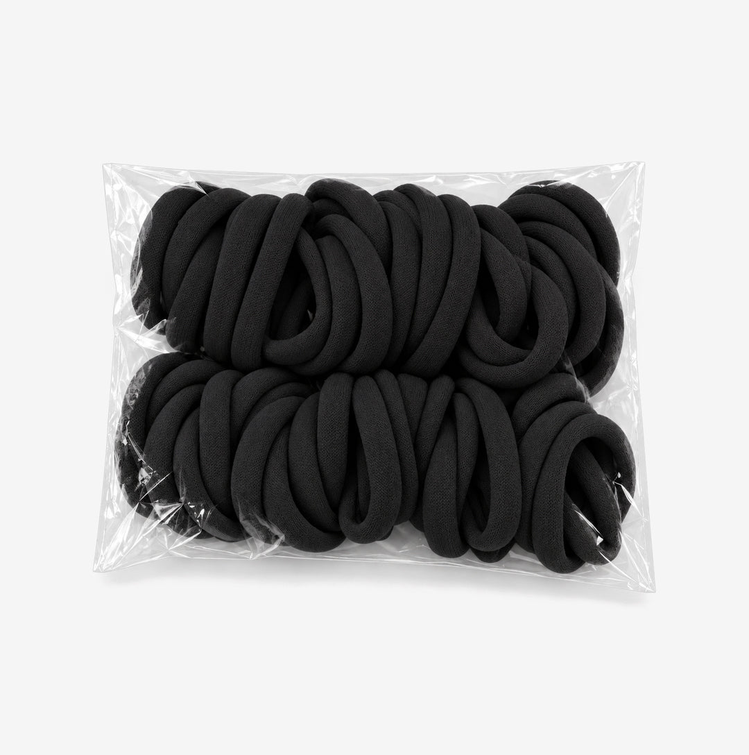 Hårsnoddar 50-pack svart